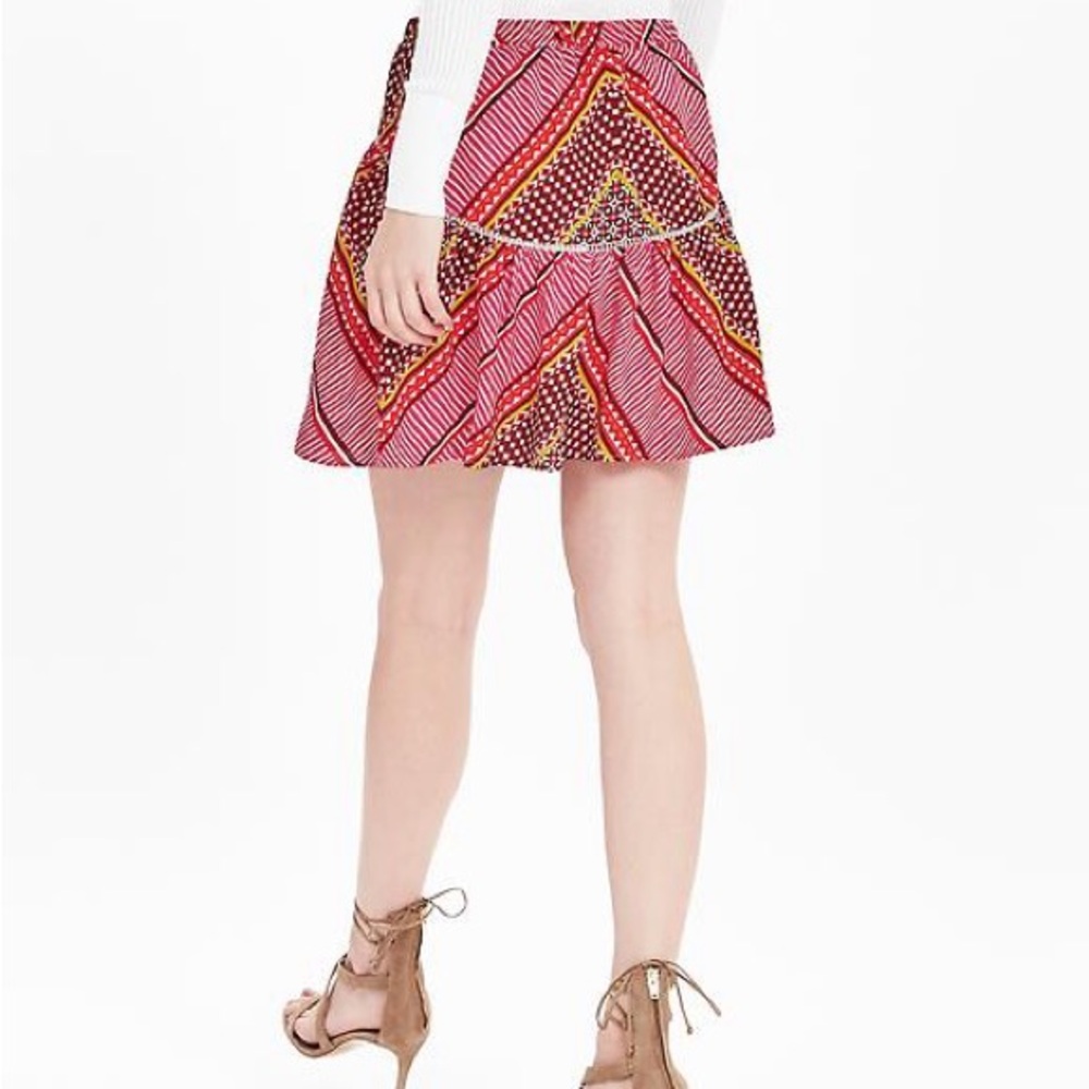 BANANA REPUBLIC
PRINT EMBROIDERED-TRIM MINI